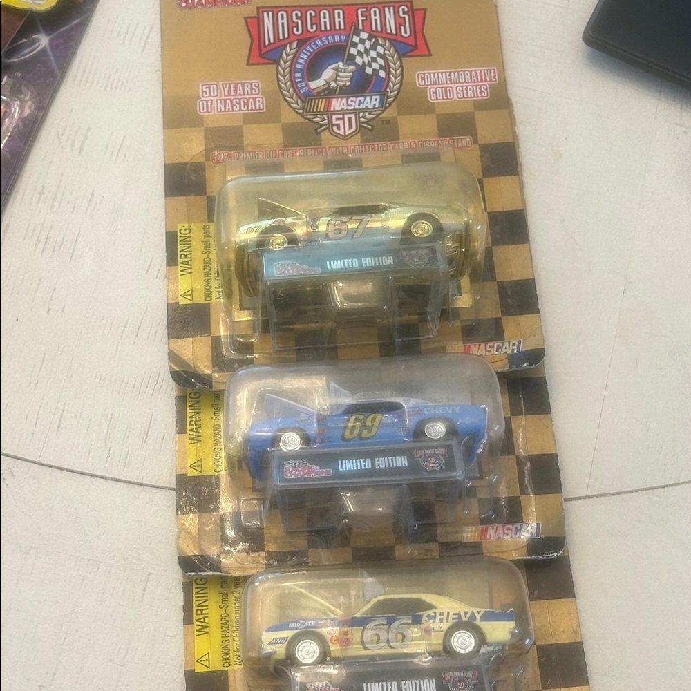 Racing champions set of 3 commemorative series